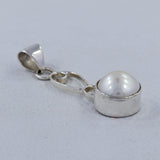 925 Silver Pearl Gemstone Pendant