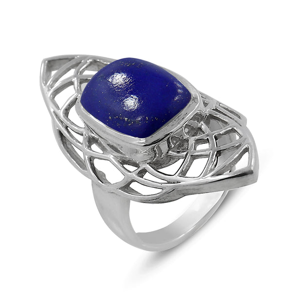 925 Sterling Silver Lapis Lazuli Rings