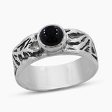 925 Sterling Silver Blue Topaz Rings