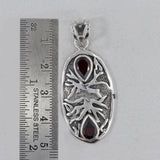 Peridot Pendant 925 Sterling Silver