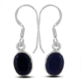 Iolite Silver Earrings