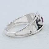 Mystic Quartz Gemstone 925 Sterling Silver Ring