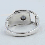 Mystic Quartz Gemstone 925 Sterling Silver Ring