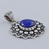 925 Sterling Silver Lapis Lazuli Pendants