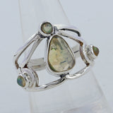 Ethiopian Opal Silver Ring