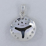 925 Sterling Silver Shark Tooth Pendants