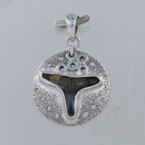 925 Sterling Silver Shark Tooth Pendants