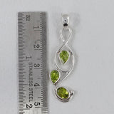 Peridot Sterling Silver Pendant