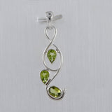 Peridot Sterling Silver Pendant