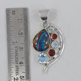 Labradorite 925 Sterling Silver Pendant