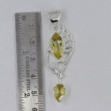 925 Silver Amethyst Pendant