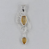 925 Silver Amethyst Pendant