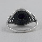 925 Sterling Silver Charoite Rings