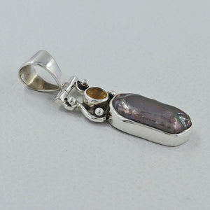 Fresh Water Pearl Silver Pendants