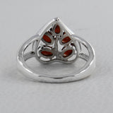 925 Starling Silver Peridot Ring