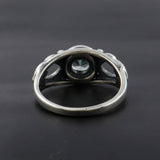 Mystic Quartz  Silver Ring