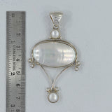 Osmania Mabe 925 Sterling Silver Pendant