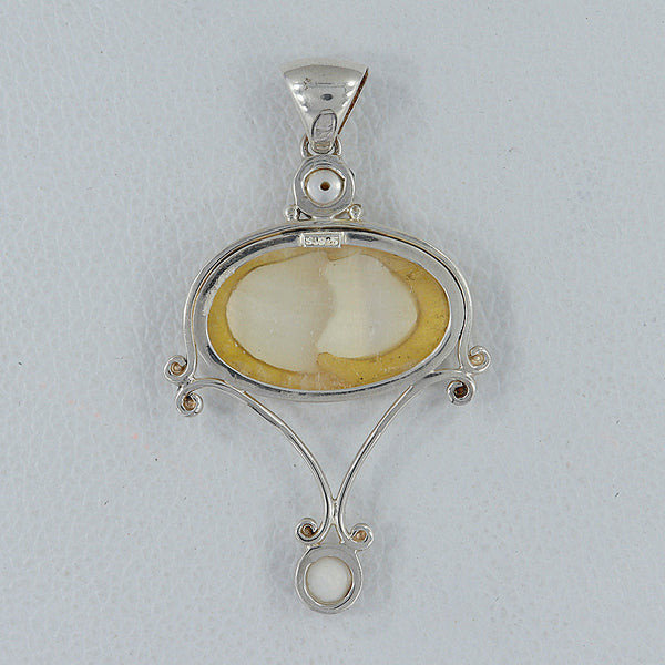 925 Silver Osmania Mabe Pendants