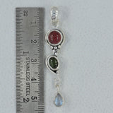 925 Silver Tourmaline Pendant