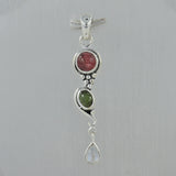 925 Silver Tourmaline Pendant