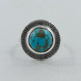 Mexican Turquoise Sterling Silver Ring