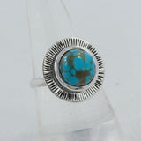 Mexican Turquoise Sterling Silver Ring