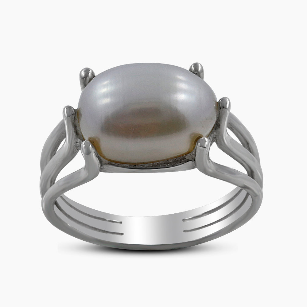 Fresh Water Pearl Silver Rings