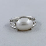 Cultured Fresh Water Pearl Silver Ring