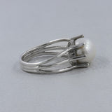 Cultured Fresh Water Pearl Silver Ring