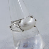 Cultured Fresh Water Pearl Silver Ring