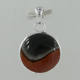 925 Silver Polychrome Jasper Pendant