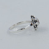 Natural Peridot Sterling Silver Rings