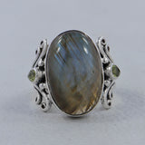 Boulder Turquoise Sterling Silver Ring