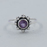 Natural Peridot Sterling Silver Rings