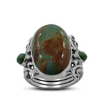 Boulder Turquoise Sterling Silver Ring