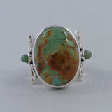 Boulder Turquoise Sterling Silver Ring