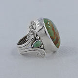 Boulder Turquoise Sterling Silver Ring