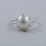 Cultured Fresh Water Pearl Silver Ring