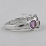 Natural Iolite Silver Ring