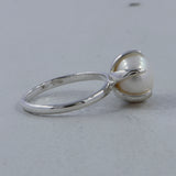 Cultured Fresh Water Pearl Silver Ring