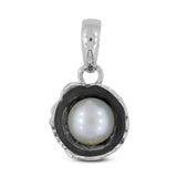 Pearl Gemstone Silver Pendant