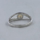 925 Silver Ethiopian Opal Ring