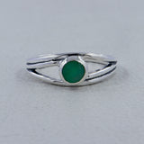 925 Silver Ethiopian Opal Ring