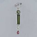 Tourmaline 925 Silver Pendant