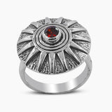 Multi Tourmaline Sterling Silver Rings