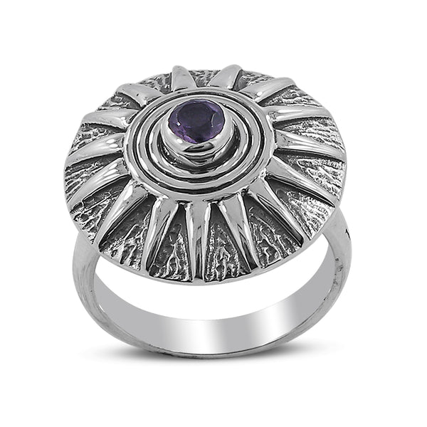 Multi Tourmaline Sterling Silver Rings