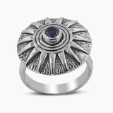 Multi Tourmaline Sterling Silver Rings