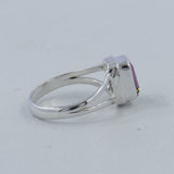 Mystic Quartz Handmade Silver Ring