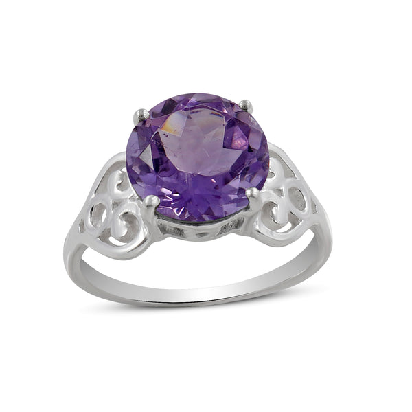 925 Sterling Silver Citrine Rings