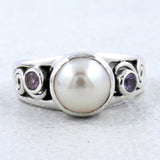 Fresh Water Pearl Silver Ring